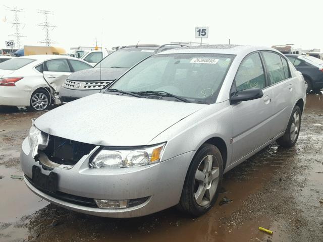 1G8AL55FX6Z162383 - 2006 SATURN ION LEVEL SILVER photo 2