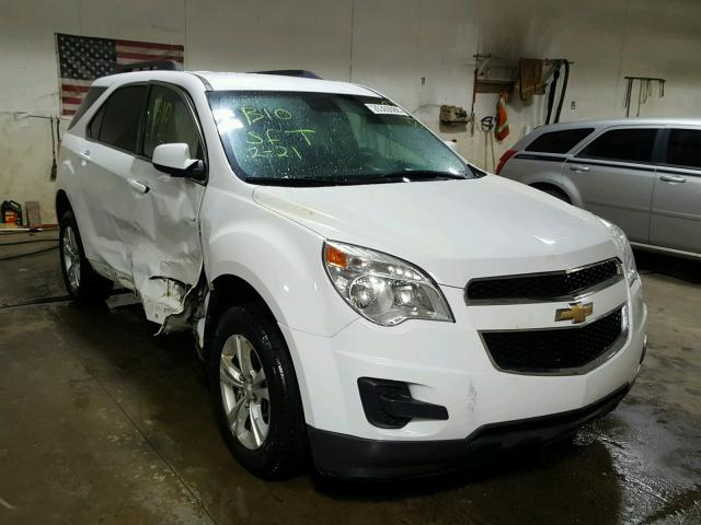 2GNALDEK5C6148287 - 2012 CHEVROLET EQUINOX LT WHITE photo 1