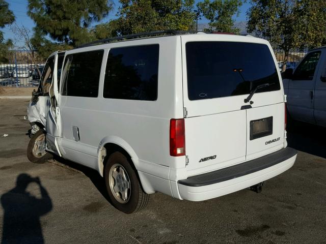 1GNDM19X34B118606 - 2004 CHEVROLET ASTRO WHITE photo 3