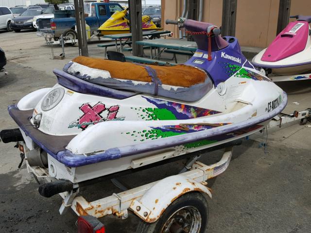 KAW41314K394 - 1994 KAWASAKI JET W/ TRA WHITE photo 4