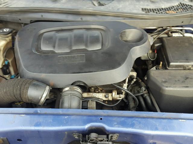 3GNDA23P66S660278 - 2006 CHEVROLET HHR LT BLUE photo 7