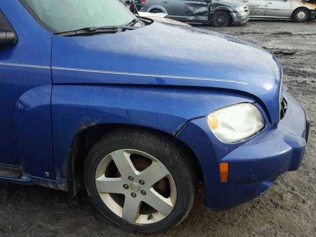 3GNDA23P66S660278 - 2006 CHEVROLET HHR LT BLUE photo 9