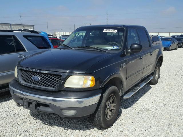 1FTRW08L83KA18145 - 2003 FORD F150 SUPER BLACK photo 2