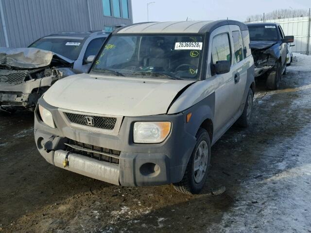 5J6YH172X5L800801 - 2005 HONDA ELEMENT BEIGE photo 2