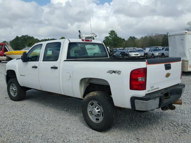 1GC1KVC88CF235843 - 2012 CHEVROLET SILVERADO WHITE photo 3