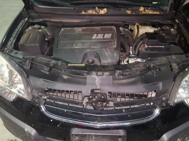 3GSDL43NX9S570153 - 2009 SATURN VUE XE BLACK photo 7