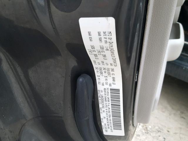 1J8HG58266C247461 - 2006 JEEP COMMANDER ნაცრისფერი ფოტო 10