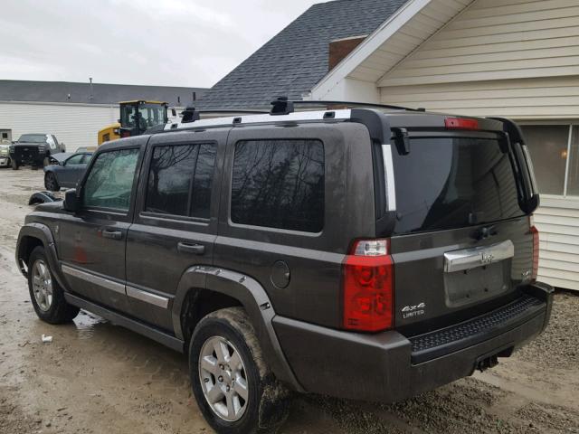 1J8HG58266C247461 - 2006 JEEP COMMANDER ნაცრისფერი ფოტო 3