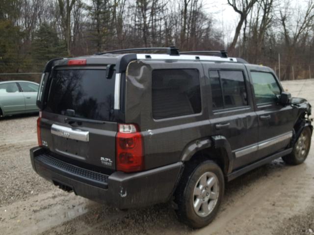 1J8HG58266C247461 - 2006 JEEP COMMANDER ნაცრისფერი ფოტო 4