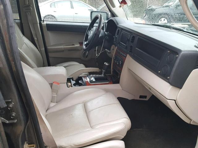 1J8HG58266C247461 - 2006 JEEP COMMANDER ნაცრისფერი ფოტო 5