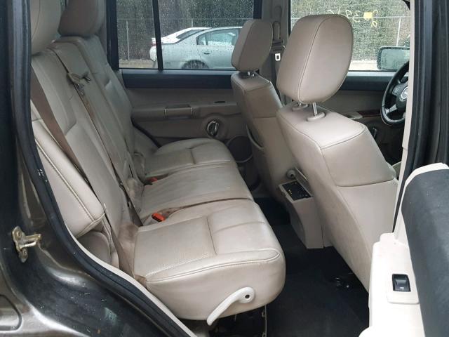 1J8HG58266C247461 - 2006 JEEP COMMANDER ნაცრისფერი ფოტო 6