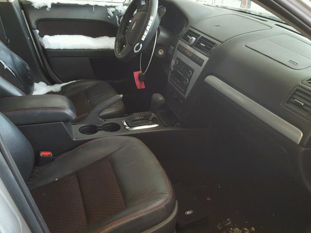 3FAHP07Z28R217683 - 2008 FORD FUSION SE GRAY photo 5