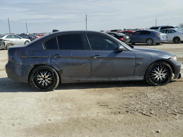 WBAVB17576NK39268 - 2006 BMW 325 I AUTO CHARCOAL photo 9