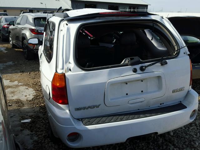 1GKDT13S032214477 - 2003 GMC ENVOY WHITE photo 3