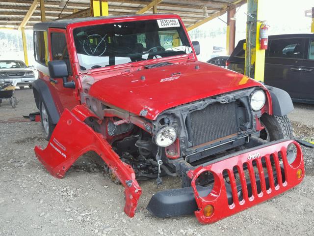 1J4AA2D17BL514035 - 2011 JEEP WRANGLER S RED photo 1