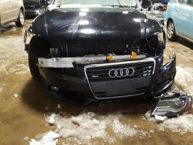 WAUXF78K29A209529 - 2009 AUDI A4 PRESTIG BLACK photo 9