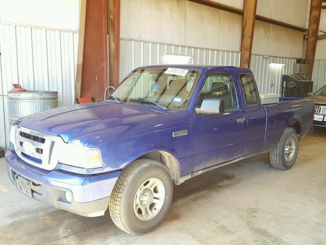 1FTYR14U66PA91416 - 2006 FORD RANGER SUP BLUE photo 2