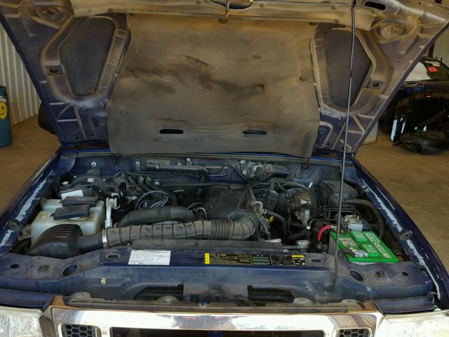 1FTYR14U66PA91416 - 2006 FORD RANGER SUP BLUE photo 7