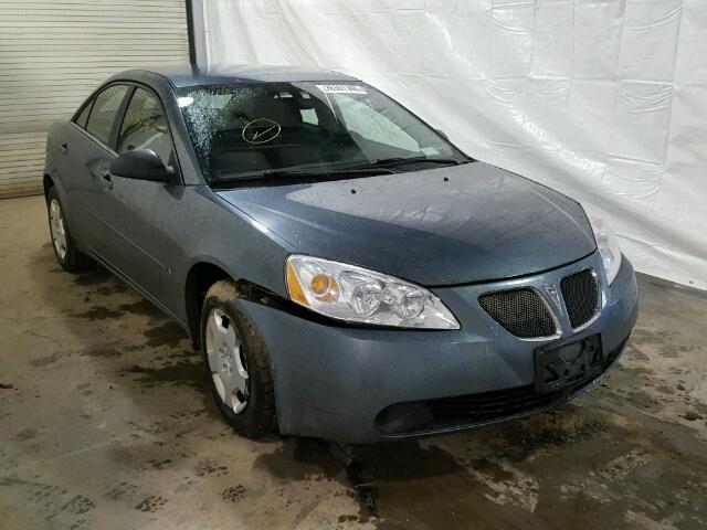 1G2ZF55BX64188285 - 2006 PONTIAC G6 SE BLUE photo 1