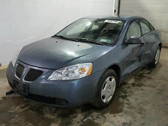 1G2ZF55BX64188285 - 2006 PONTIAC G6 SE BLUE photo 2