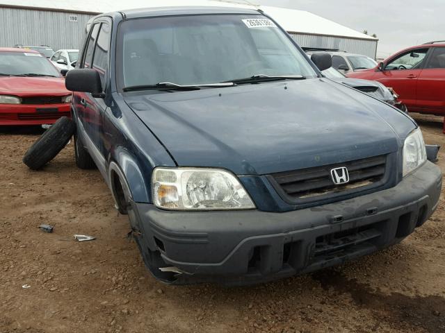 JHLRD1846VC013854 - 1997 HONDA CR-V LX GREEN photo 1