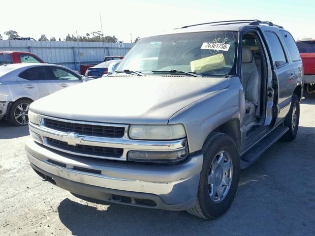 1GNEC13T91J307680 - 2001 CHEVROLET TAHOE C150 SILVER photo 2