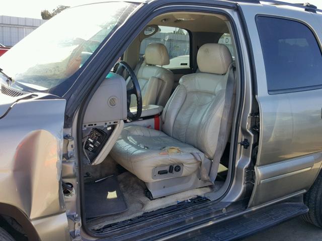 1GNEC13T91J307680 - 2001 CHEVROLET TAHOE C150 SILVER photo 9