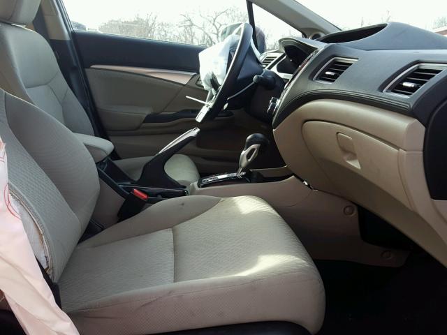 19XFB2F89FE007753 - 2015 HONDA CIVIC EX წითელი ფოტო 5