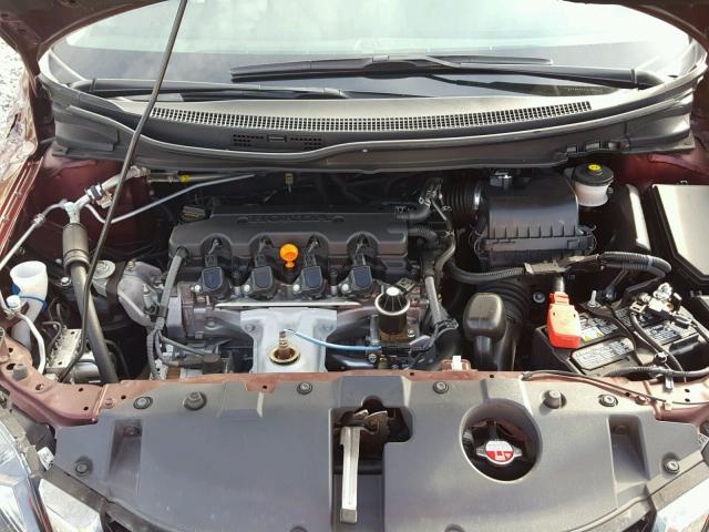 19XFB2F89FE007753 - 2015 HONDA CIVIC EX წითელი ფოტო 7