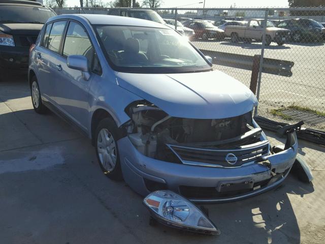 3N1BC1CP5AL402845 - 2010 NISSAN VERSA S BLUE photo 1