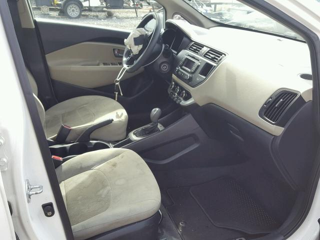 KNADM4A38D6171598 - 2013 KIA RIO LX Սպիտակ լուսանկար 5