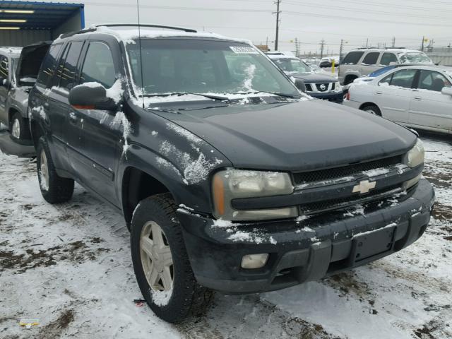 1GNDT13S822156832 - 2002 CHEVROLET TRAILBLAZE BLACK photo 1