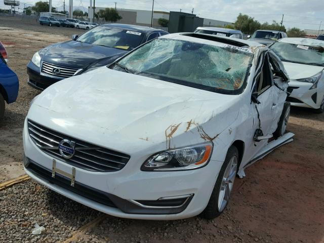 YV1612FS7E2294594 - 2014 VOLVO S60 T5 WHITE photo 2