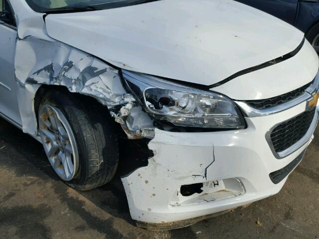1G11C5SL4FF325507 - 2015 CHEVROLET MALIBU 1LT WHITE photo 9