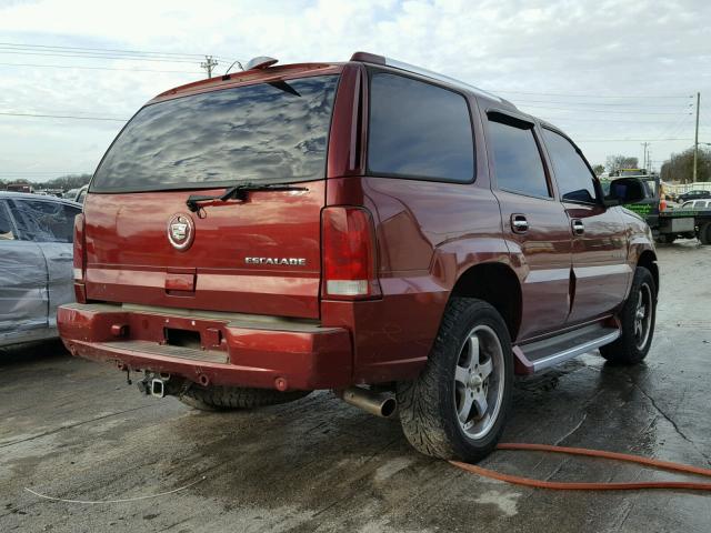 1GYEK63N63R223857 - 2003 CADILLAC ESCALADE L MAROON photo 4