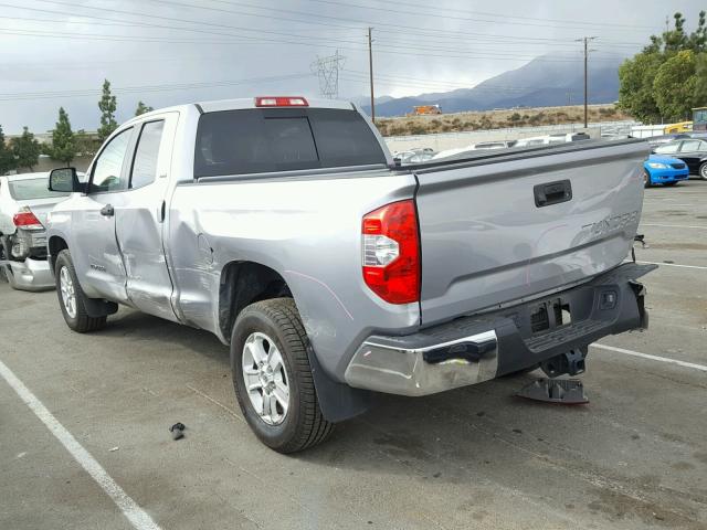 5TFRM5F14FX090035 - 2015 TOYOTA TUNDRA DOU SILVER photo 3