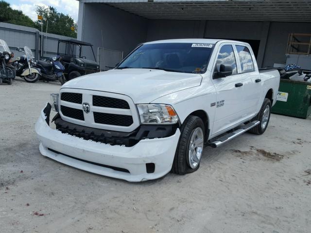 1C6RR6KT6FS500644 - 2015 RAM 1500 ST WHITE photo 2