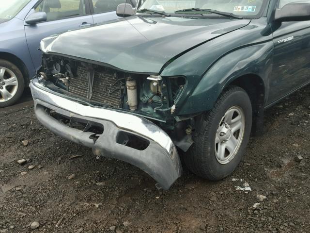 5TEVL52N73Z238936 - 2003 TOYOTA TACOMA XTR GREEN photo 9