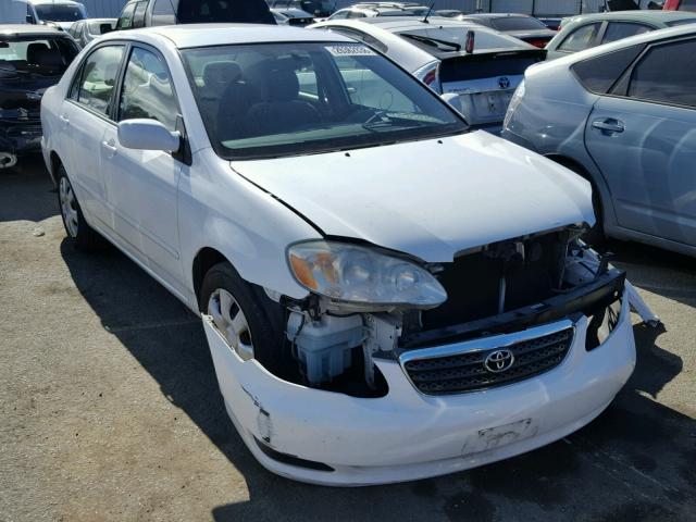 1NXBR30E16Z612216 - 2006 TOYOTA COROLLA CE WHITE photo 1