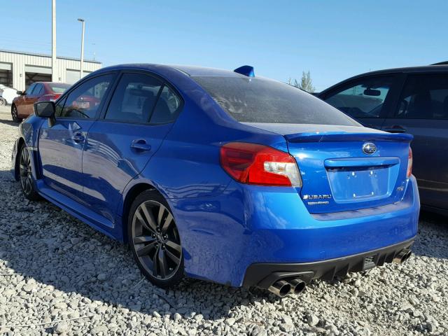 JF1VA1E66H9806301 - 2017 SUBARU WRX PREMIU BLUE photo 3