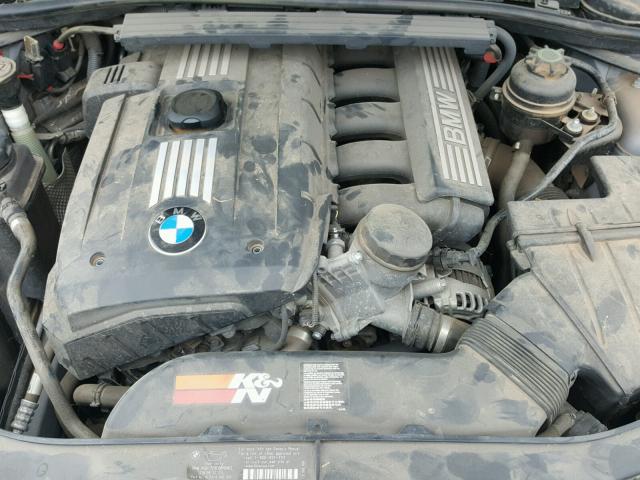 WBAPH7C56BE678522 - 2011 BMW 328 I GRAY photo 7