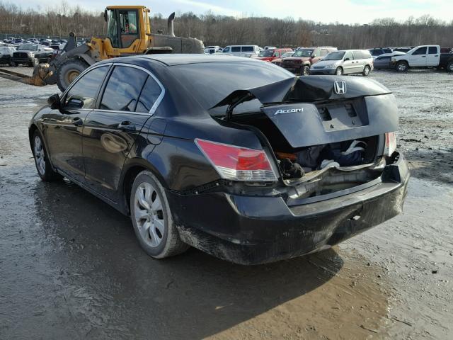 1HGCP26779A054512 - 2009 HONDA ACCORD EX BLACK photo 3