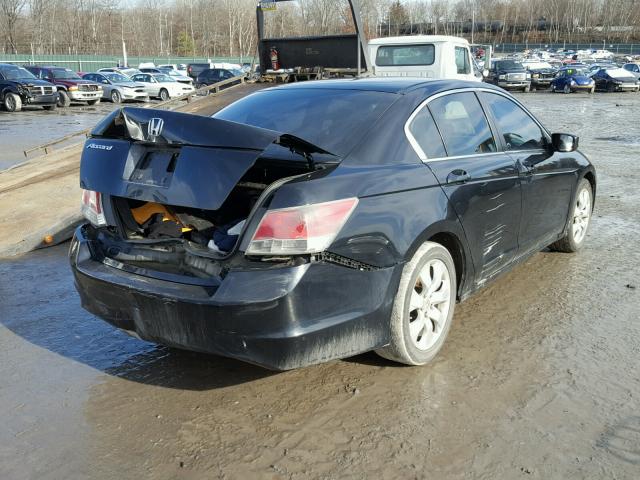 1HGCP26779A054512 - 2009 HONDA ACCORD EX BLACK photo 4