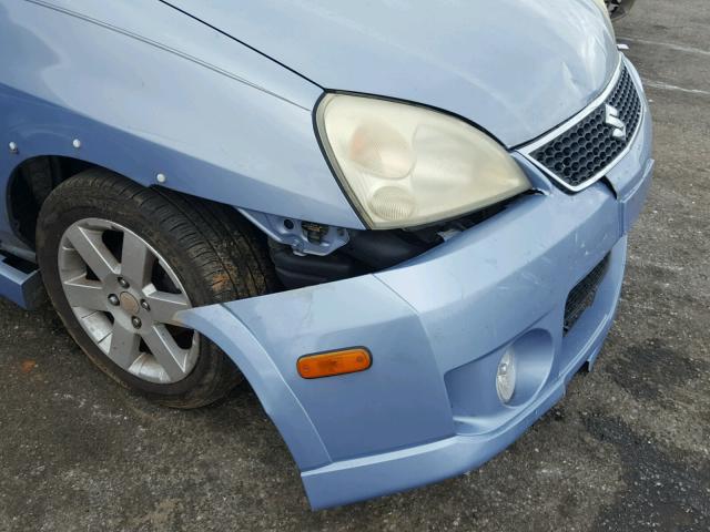 JS2RC61H065350798 - 2006 SUZUKI AERIO PREM BLUE photo 10