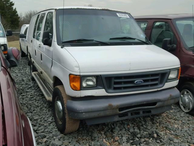 1FTNE24W36HB17695 - 2006 FORD ECONOLINE WHITE photo 1