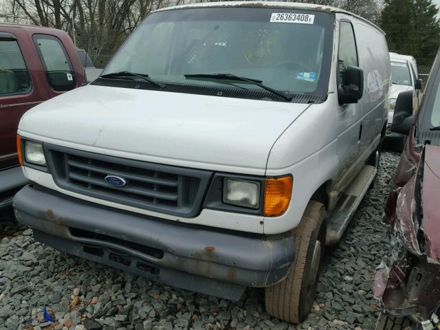 1FTNE24W36HB17695 - 2006 FORD ECONOLINE WHITE photo 2