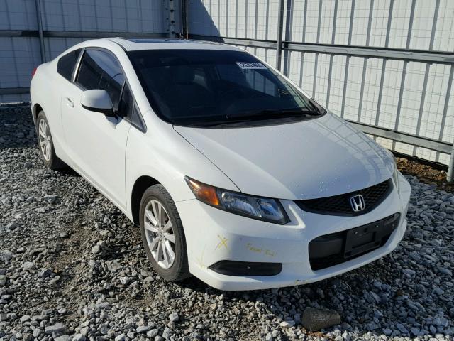 2HGFG3B8XCH532125 - 2012 HONDA CIVIC EX WHITE photo 1