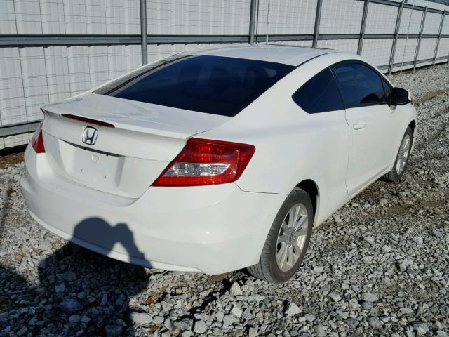 2HGFG3B8XCH532125 - 2012 HONDA CIVIC EX WHITE photo 4