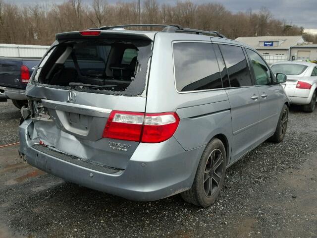 5FNRL38895B128546 - 2005 HONDA ODYSSEY TO GRAY photo 4