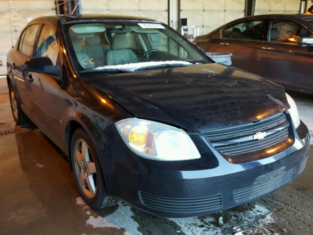 1G1AL55F267675668 - 2006 CHEVROLET COBALT LT BLACK photo 1